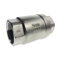 stainless steel 304 vertical lift in line spring check valve