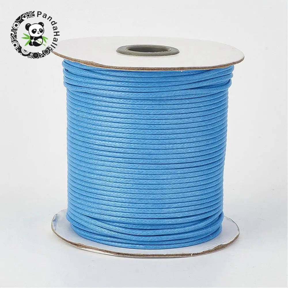 0,5 мм корейский воск полиэстер Cord Jewelry findings для самостоятельного изготовления ювелирных изделий около 200 ярдов/рулон(182,88 м/рулон