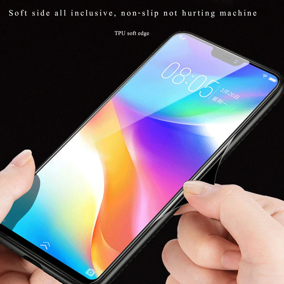 Мраморный чехол из закаленного стекла для Huawei Nova 2 2i 2Plus 3 3i мягкие чехлы ТПУ Mate 9 10
