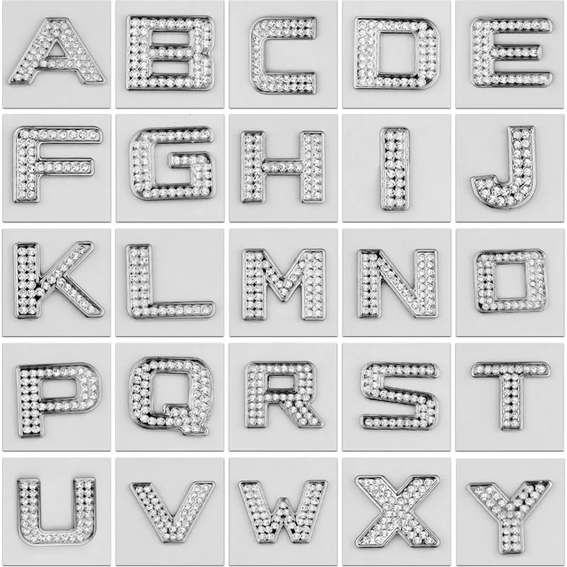 

Металлическая 3d-эмблема с буквами на английском языке, 30 мм