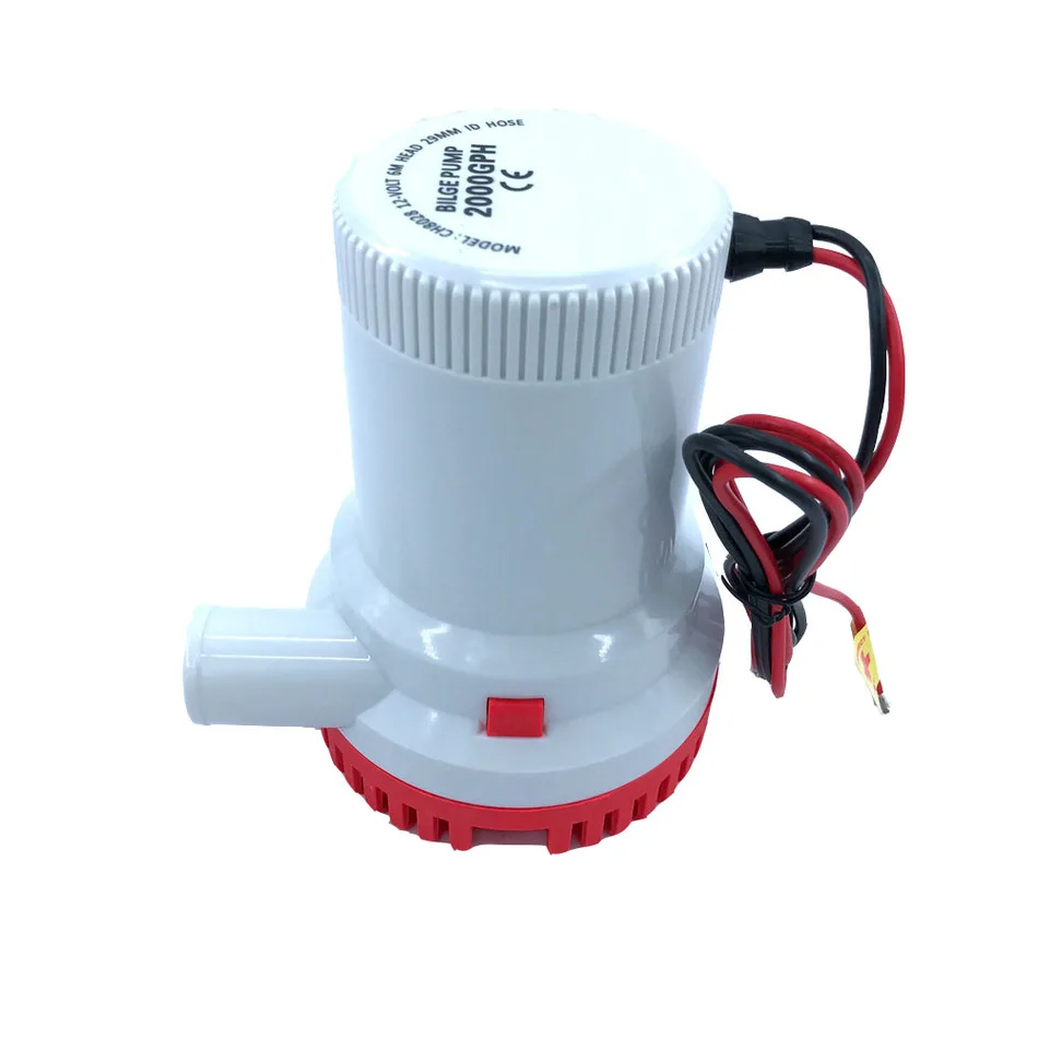 Bilge Submersible Water Pump 12V 24V 2000GPH Micro Marine Boat Seaplane Motor Homes Houseboat Aquario Filter Accessories | Обустройство