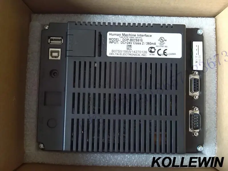 DOP B07S515 Delta новый оригинальный 7 &quotHMI 800*600 128 МБ DOPB07S515 Сенсорная панель 1 USB хост год