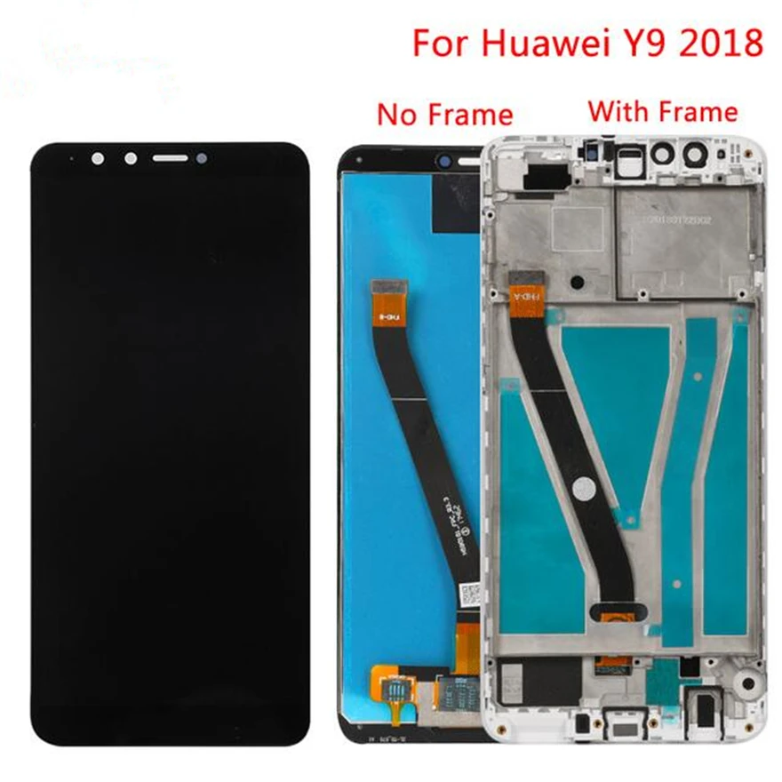 3 шт. качество AAA для Huawei Y9 2018 FLA L22/LX2/AL00 LA10 Полный ЖК дисплей + кодирующий