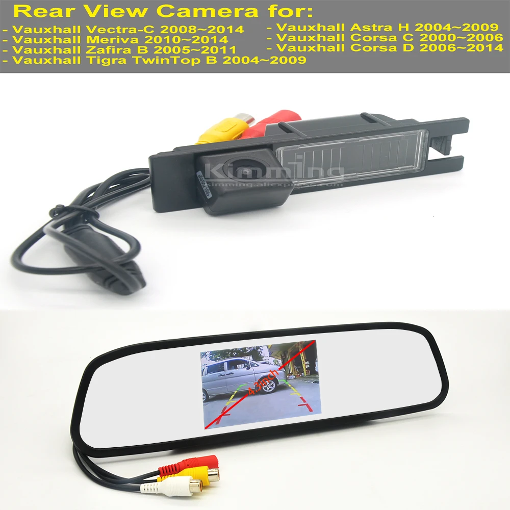Автомобильная камера заднего вида для Vauxhall Astra H Corsa C D Vectra Meriva Tigra TwinTop B Zafira B|Камеры