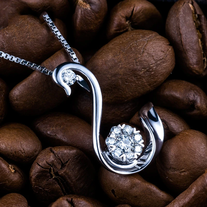18K кулон из чистого золота настоящая AU 750 цельная Золотая подвеска красивый