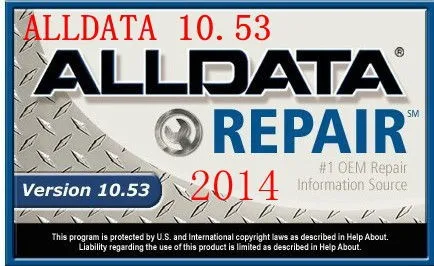 Новейшее программное обеспечение для авторемонта Alldata 10,53+ Vivid WorkshopData ATI 10,2 руководство по ремонту полный набор с HDD 640 г