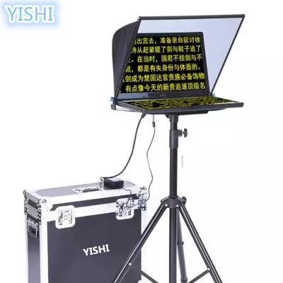 YISHI 24 дюймовый складной портативный телесуфлер для новостных интервью