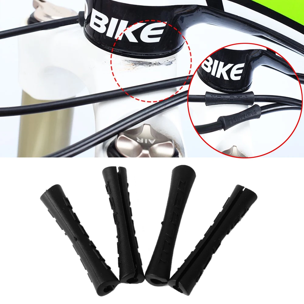 2/4 шт. защита для велосипедного кабеля тормозной рукав MTB рамы Антифрикционная
