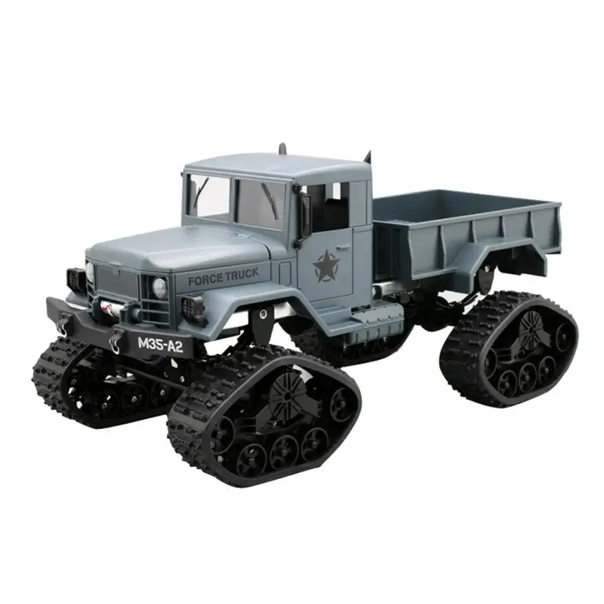 RC военный грузовик армейский 1:16 4WD гусеничные колеса гусеничный внедорожный