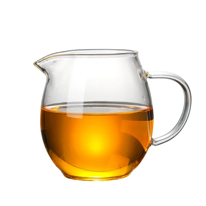 

500ml Heat Resistance Fair Cup Hot Water Kungfu Tea Separator Uniform Cha Hai Puer/pu'erh/Black/White/Green/Flower/Herbal tea