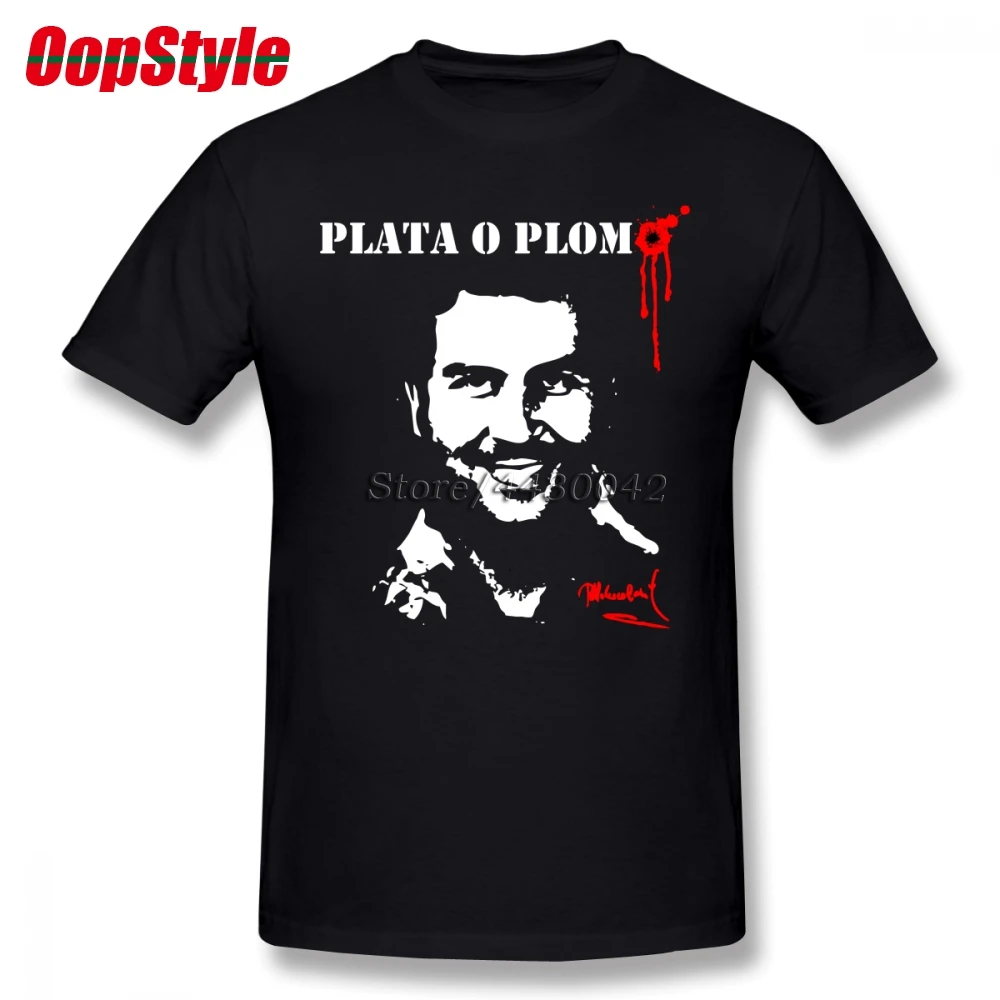 ТВ серия Pablo Escobar 2 футболка для мужчин дропшиппинг летняя хлопковая с коротким