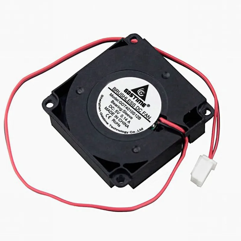 DC5V 12V 24V 4010 40 мм 4 см гидравлическая турбина воздуходувка 3D принтера