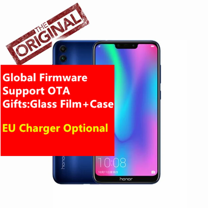 Оригинальный сотовый телефон Honor 8C Восьмиядерный процессор экран 6 26 дюйма Full HD +