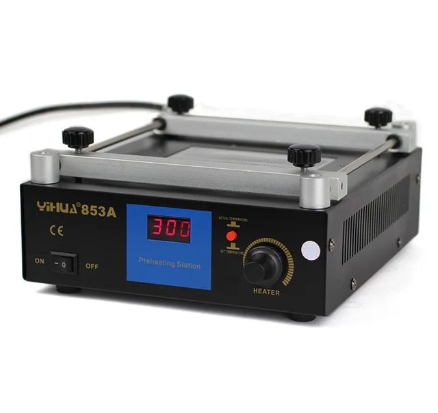 YIHUA 853A Бессвинцовая подогревательная станция материнская плата BGA