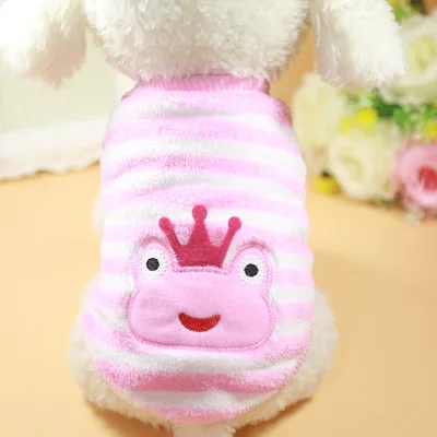 10 Style Coral velvet Small Dog Clothes Pet Puppy Warm Winter Jacket Coat Vest Clothing For Dogs Chihuahua Teddy XXS-XL | Дом и сад