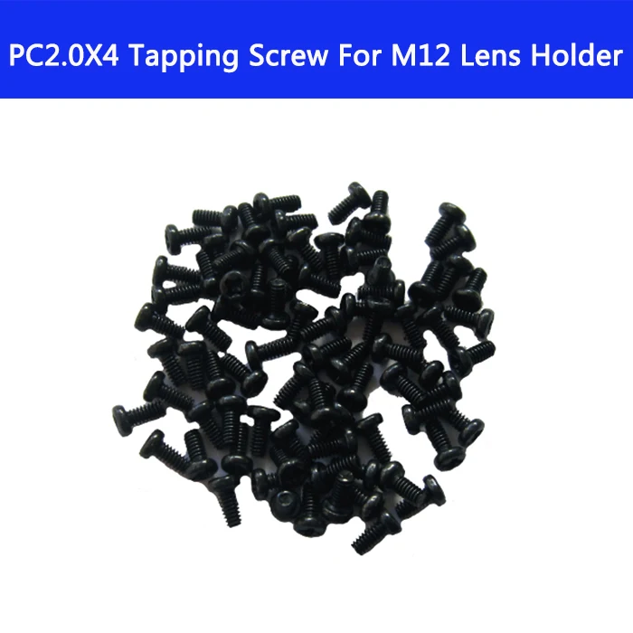 

100PCS PA2.0*6 Tapping Screw for M12 Lens holder fixed screw