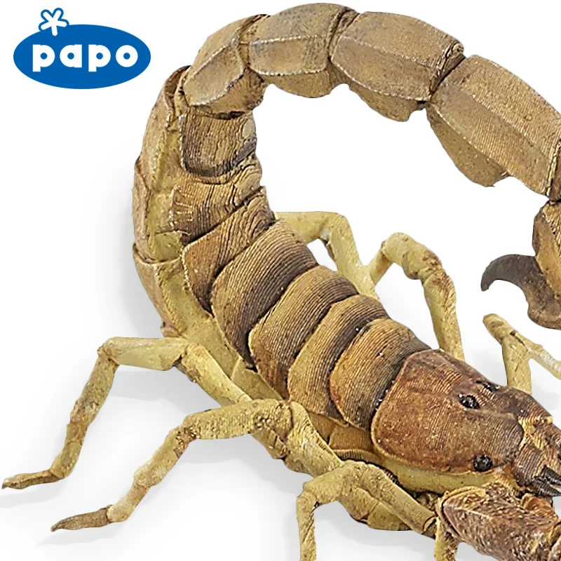Papo дикие животные пластиковая модель Скорпион Младенческая ручная кукла