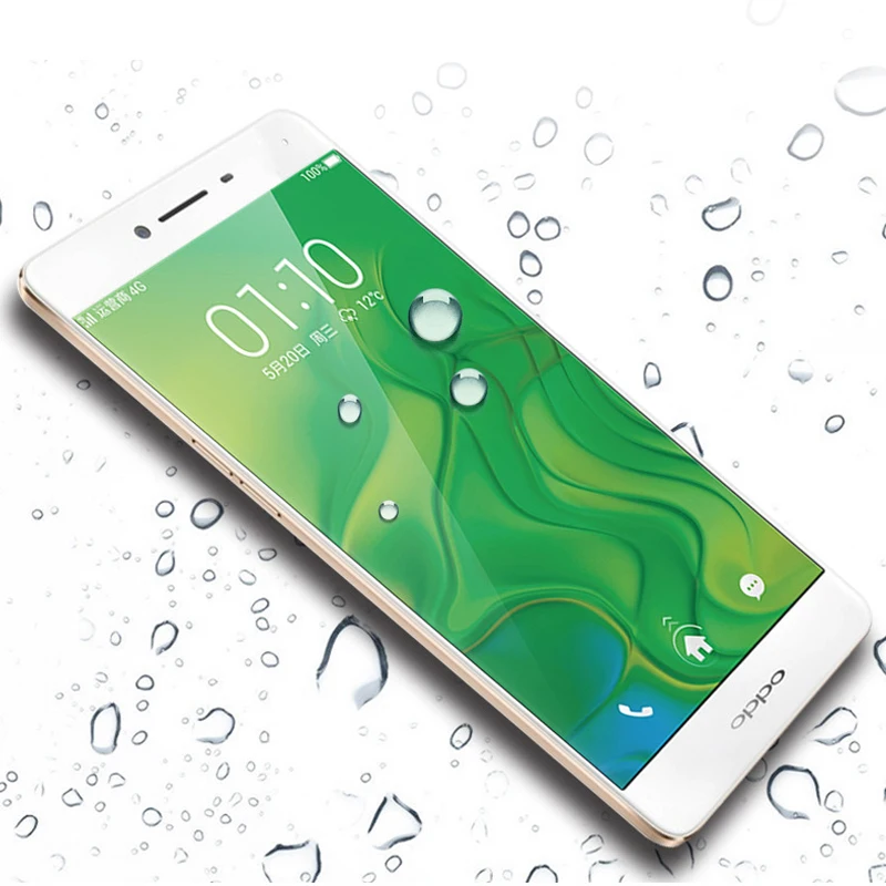 2 шт. 3D закаленное стекло для OPPO R7 R7S полное покрытие экрана Защитная пленка