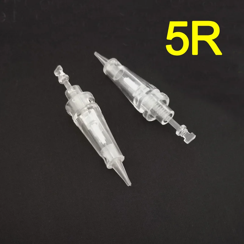 5R 30pcs Лучшая черная Беспроводная Перманентная машина для макияжа, ручка для бровей, машина для татуировки с картриджем - Цвет: 5R 30pcs