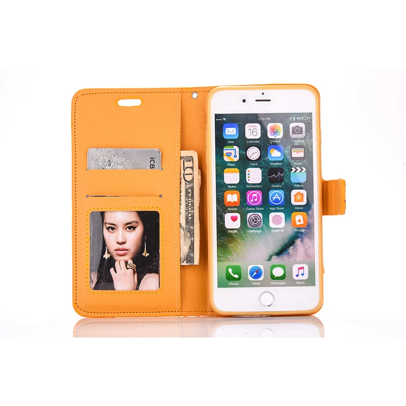 Леопард узор шаблон алмаз бриллиант диамант PU кожа чехол на iphone айфон 6 6s plus плюс