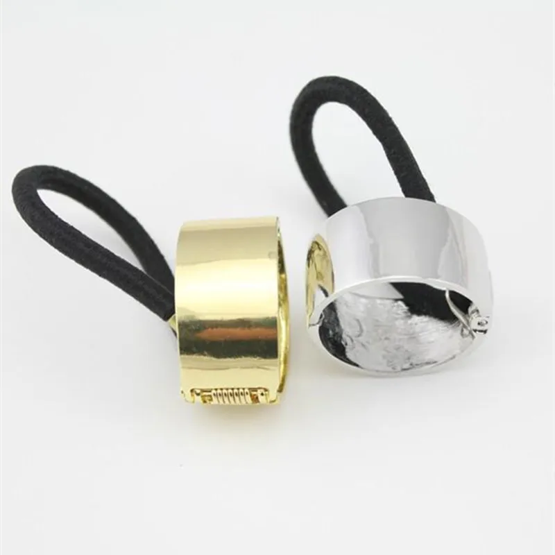 Корейский темперамент дикая металлическая текстура цилиндрическое кольцо обруч