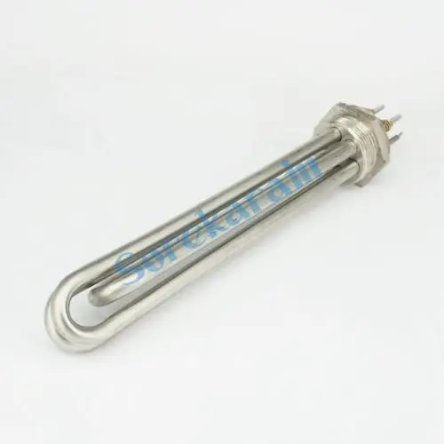 220 В 6000 Вт DN40 1 1/2 &quotBSP папа 201 головка из нержавеющей стали и трубка электрический