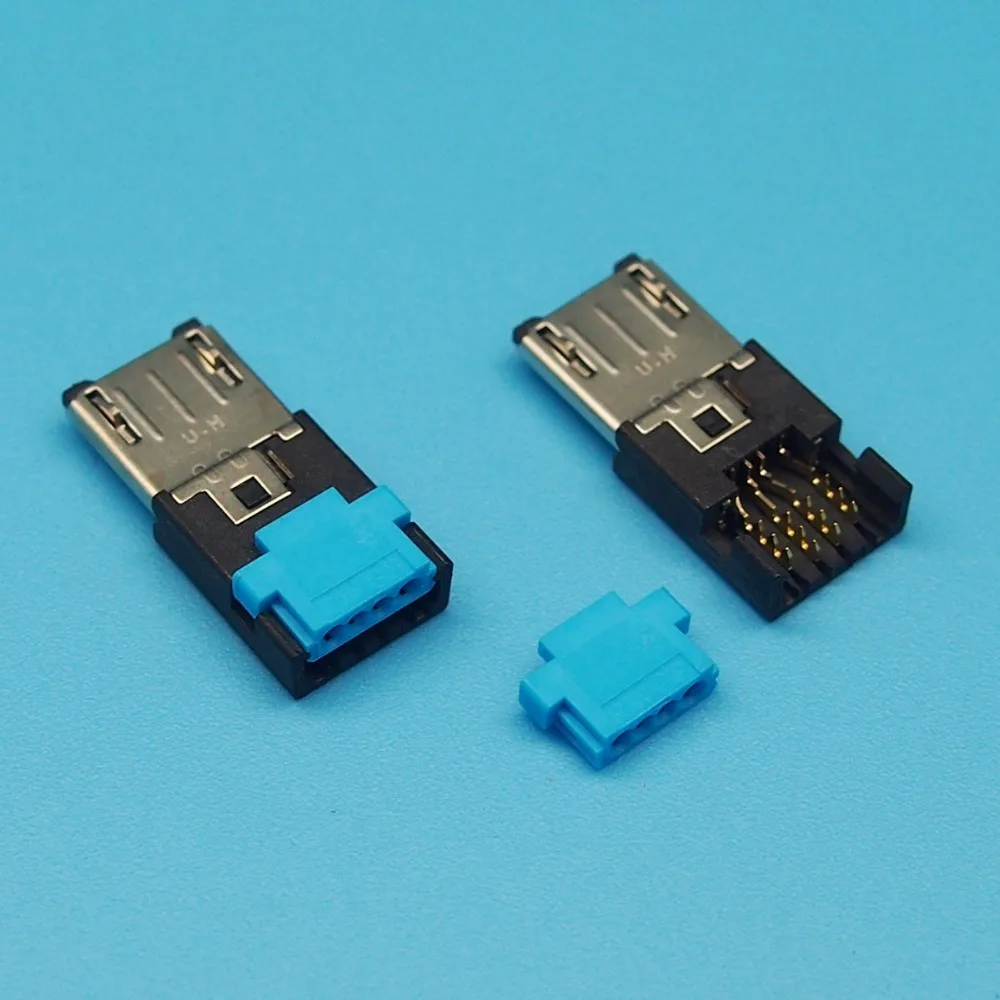 25 шт. провод микро usb штекер майка 5P без припоя USB разъем