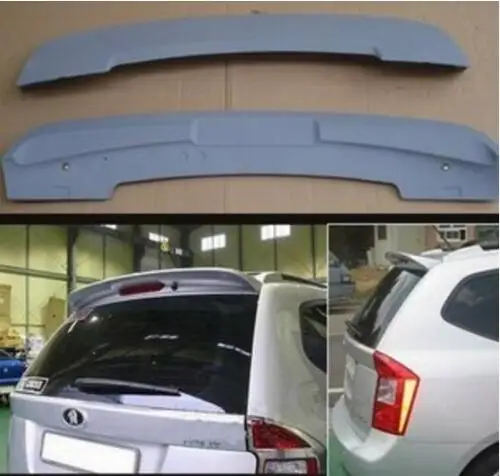 Высококачественный спойлер из ABS краски для заднего крыла автомобиля подходит