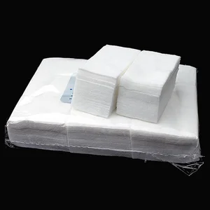 Салфетки хлопковые безворсовые для снятия лака, 1 упаковка