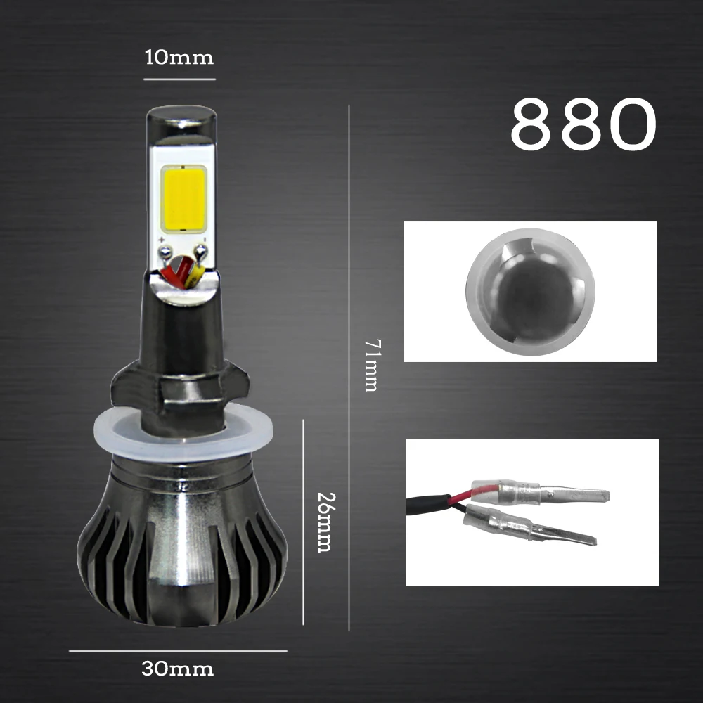 Hiyork 2 шт. Led H3 H11 H8 H9 H27 880 881 автомобильный противотуманный светильник двойной цвет белый желтый синий/голубой лед 12 В автомобильные аксессуары лампа Новинка
