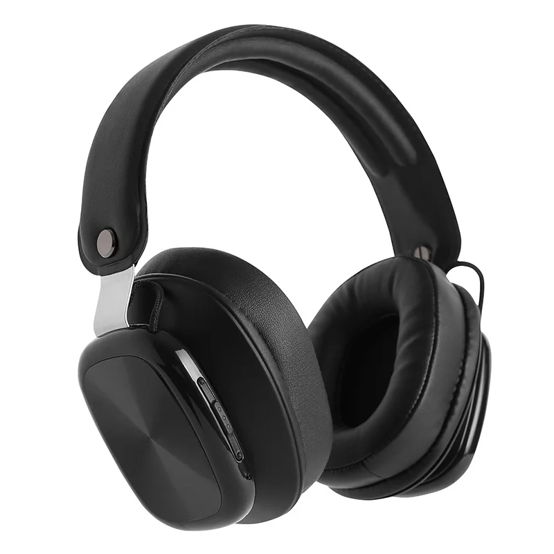 Модные наушники с Bluetooth Беспроводная Спортивная гарнитура Aptx с 25 часами воспроизведения для IPhone Xiaomi huawei поддержка 32G TF карта - Цвет: Black