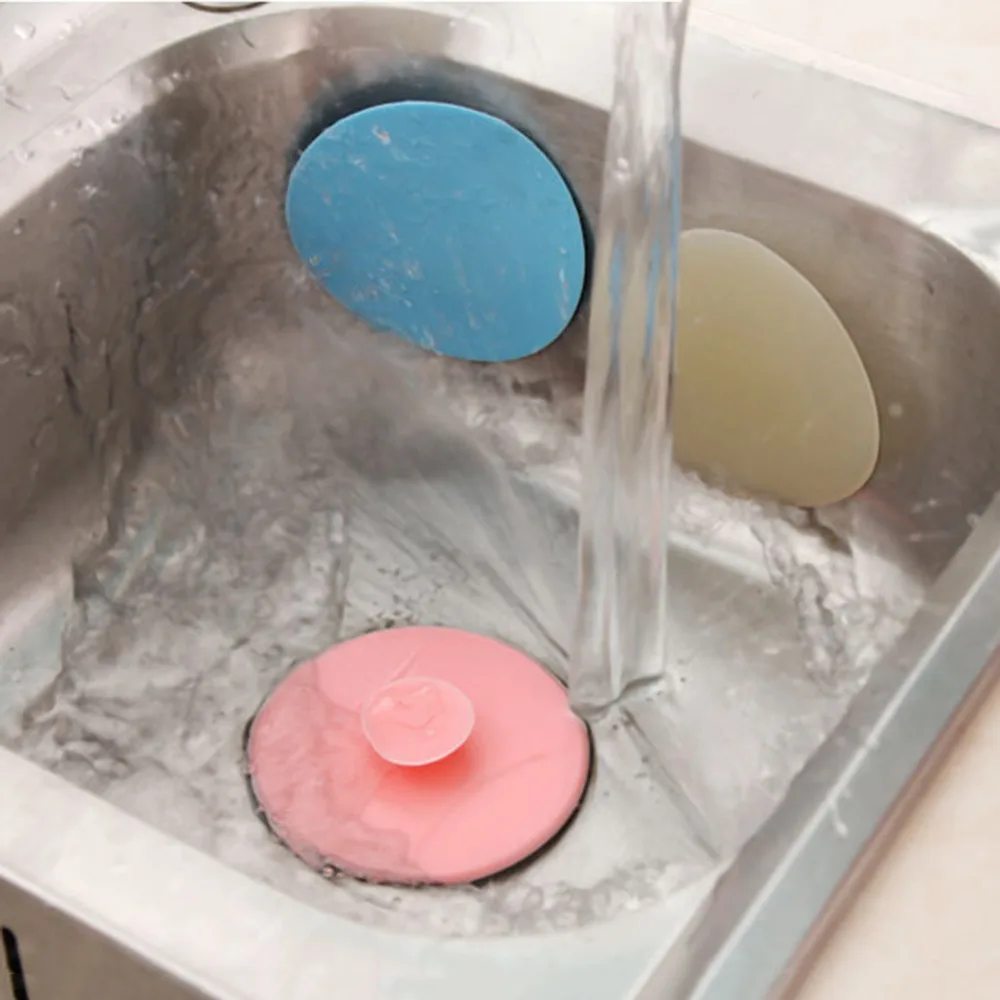 1 шт. прочная силиконовая крышка для сливного отверстия кухонной раковины|cover