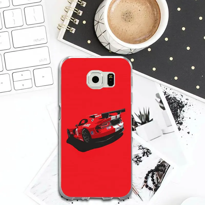 Soft TPU Silicone Mobile Phone Case for Samsung Galaxy S2 S4 S5 S6 S7 S8 S9 Edge Plus Note 2 3 4 5 8 Shell Drift Cars Auto JDM |