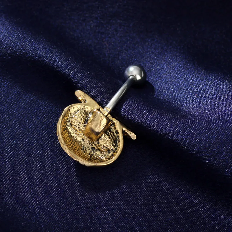 Кольцо Neoglory в виде совы Стразы для пирсинга пупка женщин модное пляжное