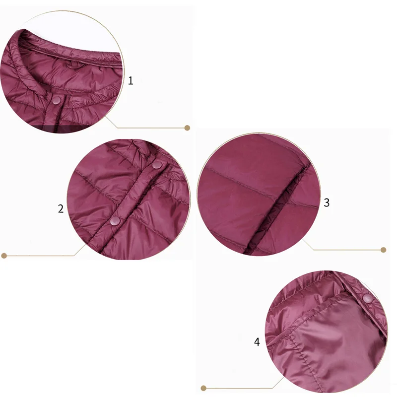 S~3XL 2018 New Autumn Winter Women Duck Downs Jacket Slim Parkas Ladies Coat Short O-Neck Plus Size Ultra Light Outerwear LJ0317 | Женская