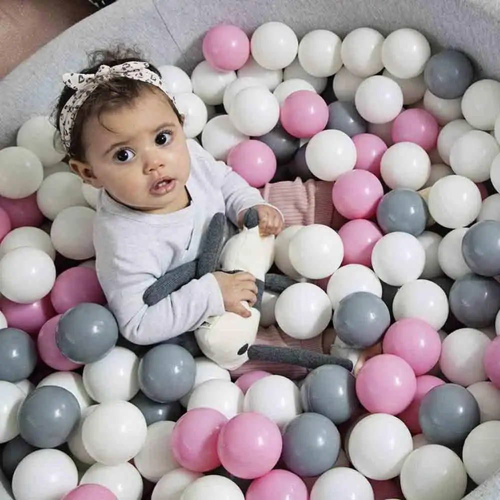 07 (100pcs) 50/100 шт. Baby Safe мягкой Пластик шары играть бассейн Ocean шары для детей антистрессовые шарики Экологичные Разноцветные детские игрушки подарок - Цвет: 07 (100pcs)