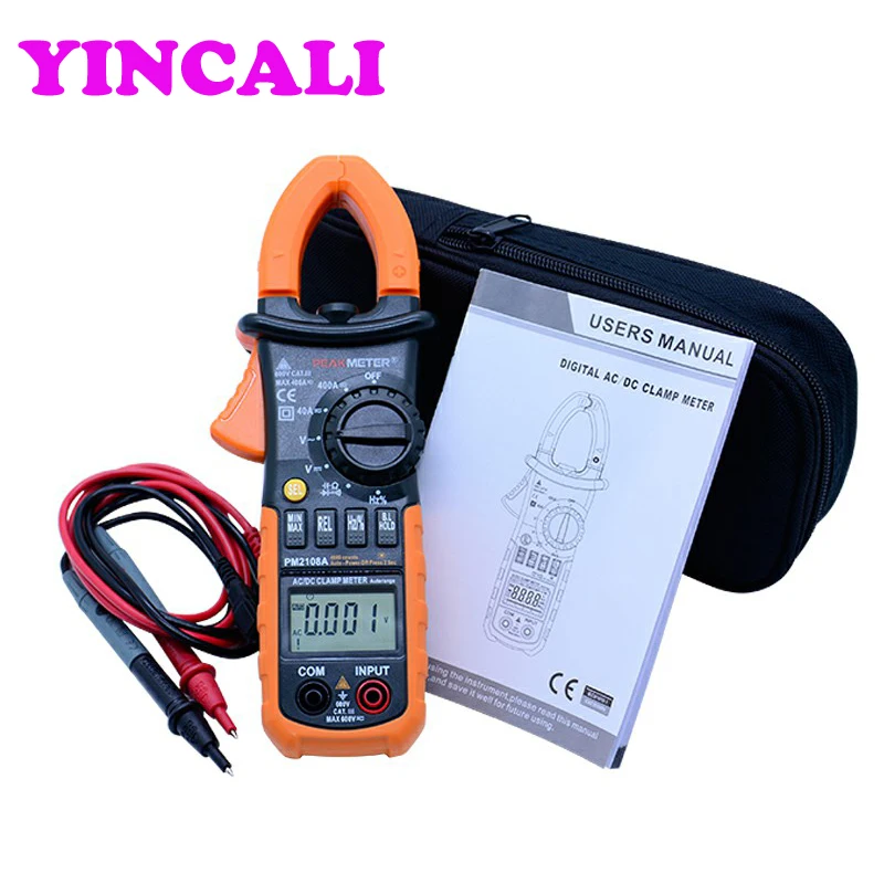 2 шт. Многофункциональный цифровой измеритель Зажим постоянного и переменного