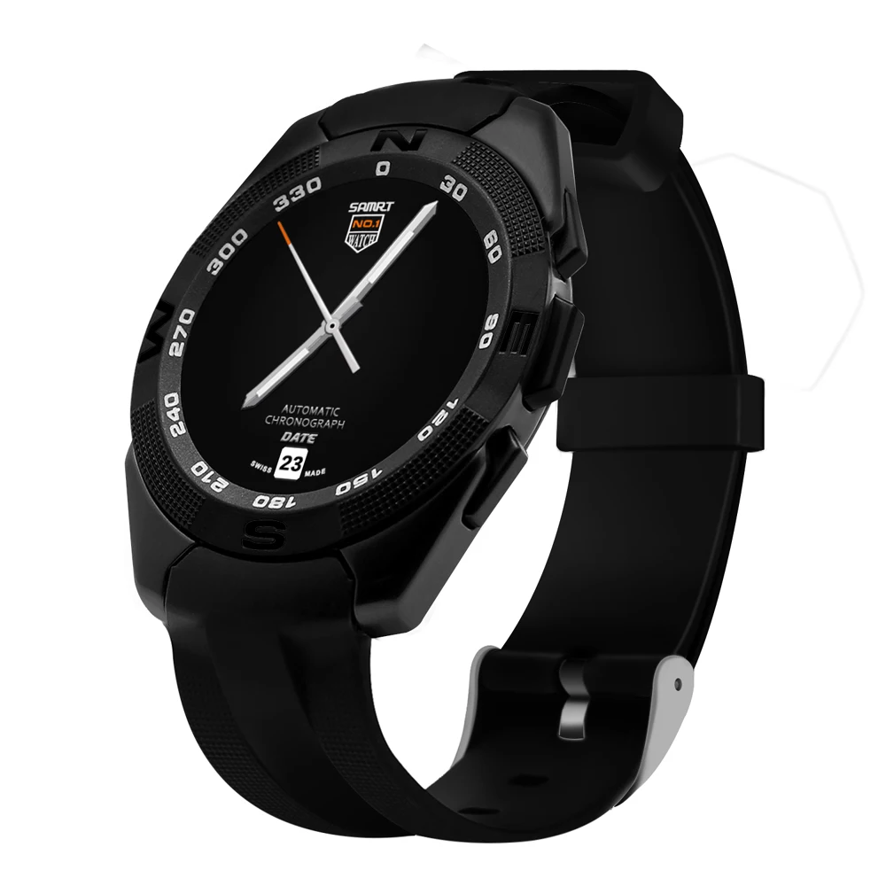 Новый оригинальный № 1 g5 смарт-часы MTK2502 SmartWatch сердечного ритма Мониторы Фитнес