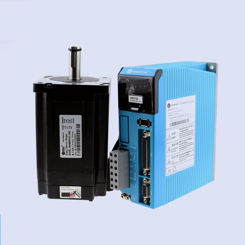 Гибридный сервопривод HBS758 + 86HBM80 1000 гравировальный станок аксессуары Степпер с
