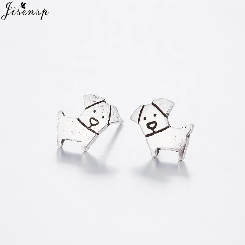 Jisensp модные серьги Boho с собаками для домашних животных женщин bijoux классические
