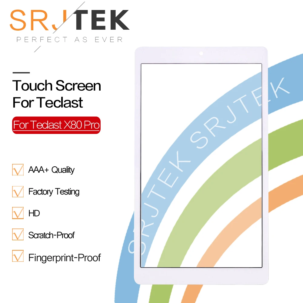 SRJTEK 8 дюймов сенсорный экран для Teclast X80 Pro планшетный ПК сенсорная панель