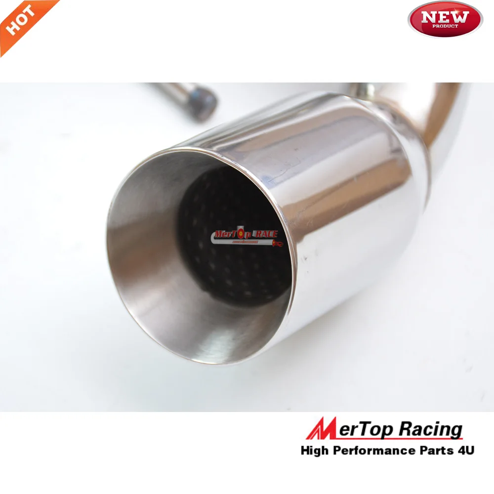 Mertop гоночная кошачья задняя выхлопная система для RX8 RX-8 2004-2009 Catback с DACAT Нисходящая труба 190& 210HP