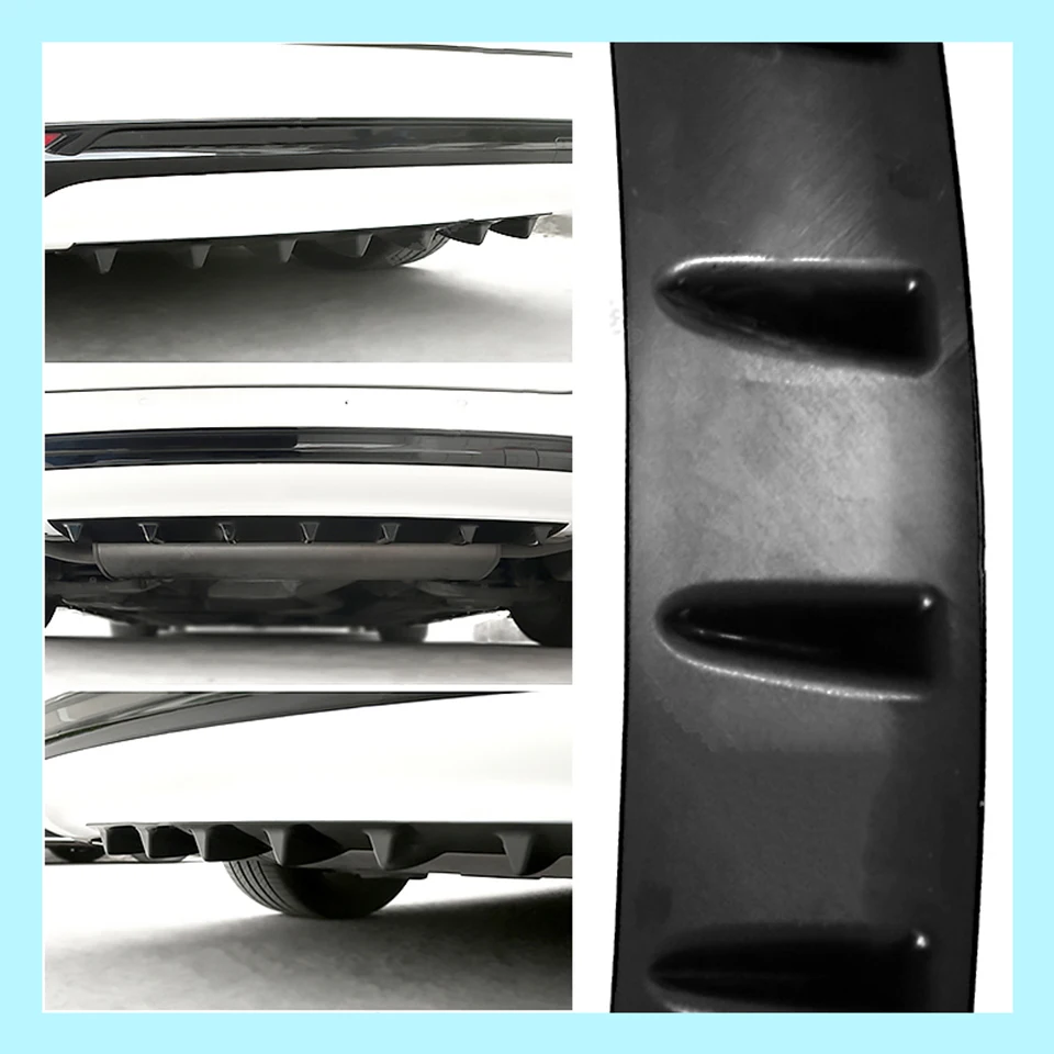 Бумблок Автомобильный задний бампер 3D крутые наклейки в виде акул для Renault Megane 2 3 Duster Logan Honda Civic 2006-2011 Fit Accord