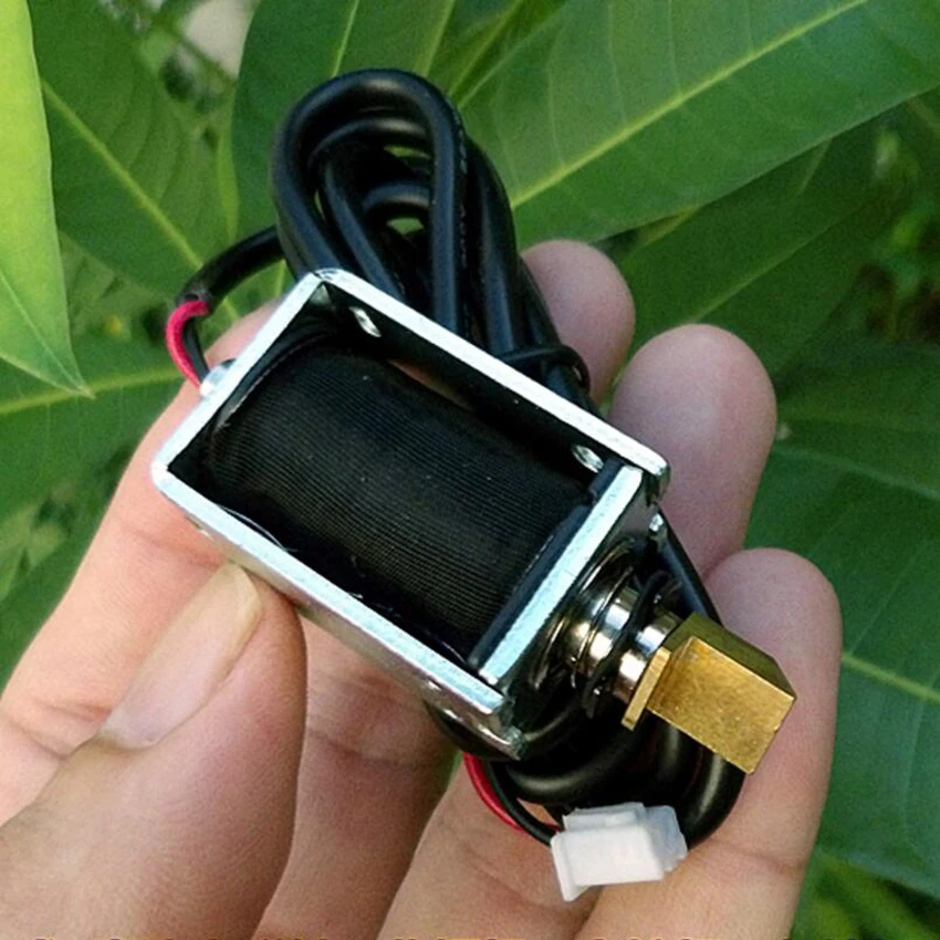 Linear solenoid Open Frame type electromagnet Locks DC 6V-12V with automatic reset the locks for safe | Обустройство дома