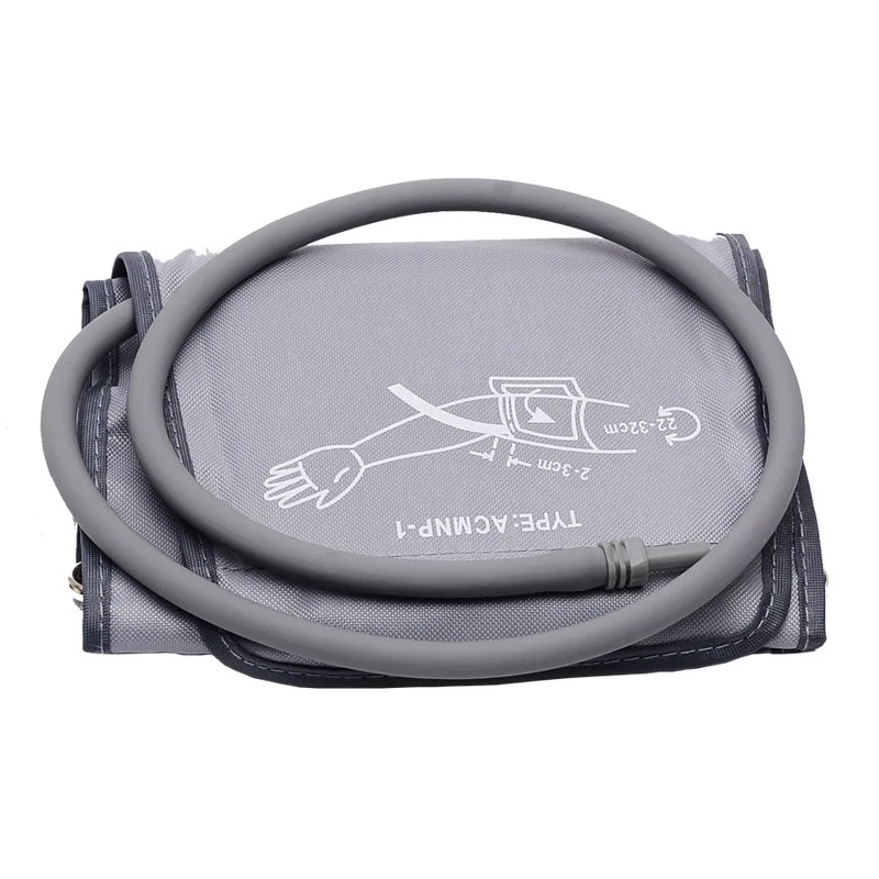 Bloeddrukmeter Arm Manchet 22-32 см volwasen Herbruikbare Bloeddrukmeter тонометр Enkele Buis Nylon Manchet Gezondheidszorg