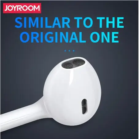 JOYROOM наушники в ухо проводные Bluetooth для Apple iPhone XS Max XR 7 8 Plus с микрофоном|Наушники и