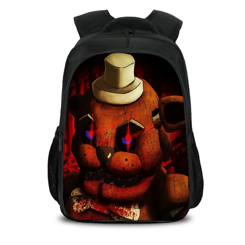 Детские рюкзаки с аниме Five Nights At Freddys школьные сумки для мальчиков и