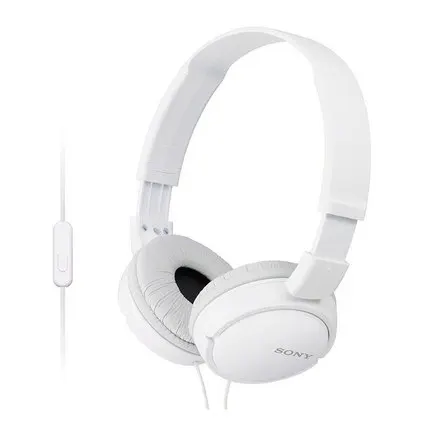 Наушники для смартфонов SONY MDR ZX110APZX Series с дополнительными басами и микрофоном