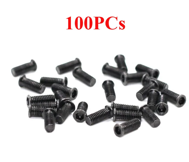 100PCs 4mm Small Sink Head Screw M3*8 Inner-hexagon Screws 10.9 Class Hex Allen For RC Model Repair DIY Part | Игрушки и хобби