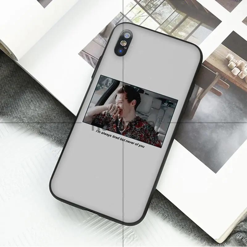 A6 Ruicaica Гарри стили красочные милые аксессуары для телефонов Чехол для Apple iPhone 8 7 6 6 S Plus X XS MAX 5 5S SE XR мобильный чехол - Цвет: A6